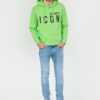 DSQUARED2 Zielona męska bluza Sweatshirt