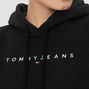 TOMMY JEANS Czarna damska bluza