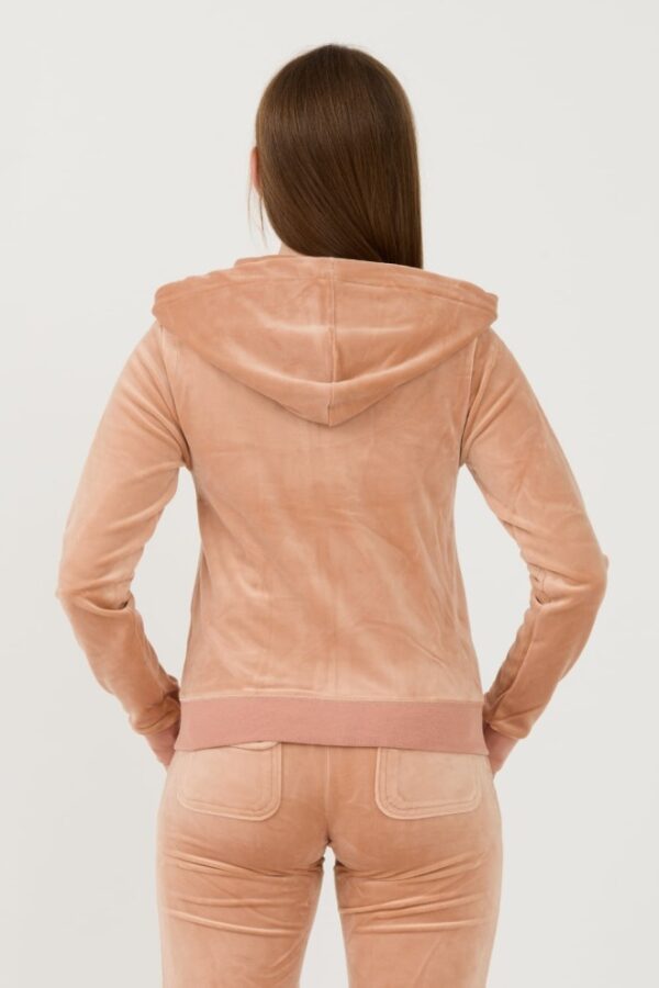 JUICY COUTURE Beżowa damska bluza Robertson Gold Hoodie