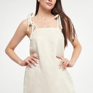 Sukienka lniana Senna MAX MARA LEISURE