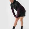 4F Bluza do biegania szybkoschnąca męska - fioletowa
