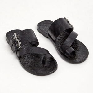 Klapki męskie skórzane LES HOMME