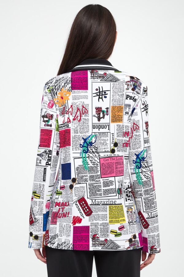 Marynarka damska we wzory JOSEPH RIBKOFF