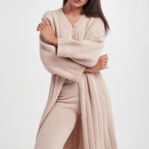 Sweter damski wełniany maxi PESERICO