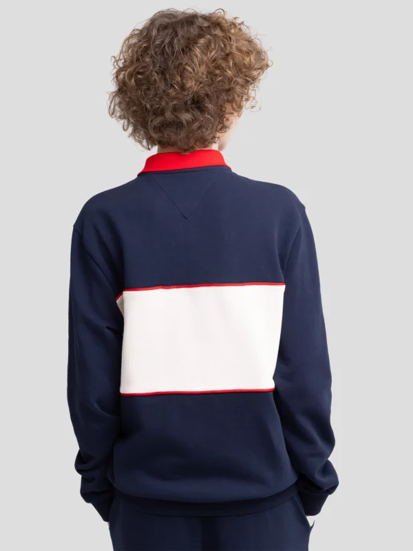 Bluza chłopięca polo granatowa Harmon 403