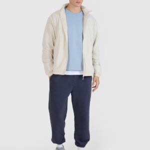 4F Bluza dresowa nierozpinana bez kaptura męska - niebieska