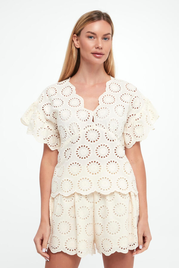 Bluzka damska ażurowa TWINSET