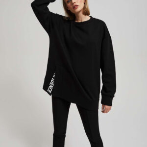 Bluza oversize z napise