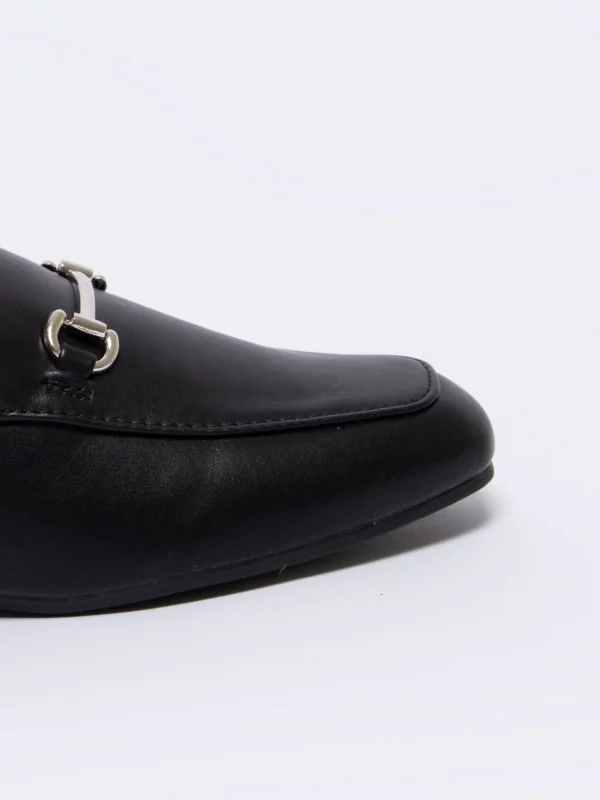 Klapki damskie eleganckie czarne NN274A076 906