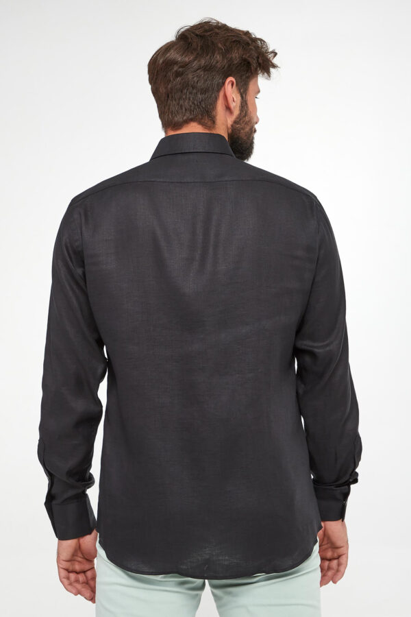 Koszula męska lniana KARL LAGERFELD