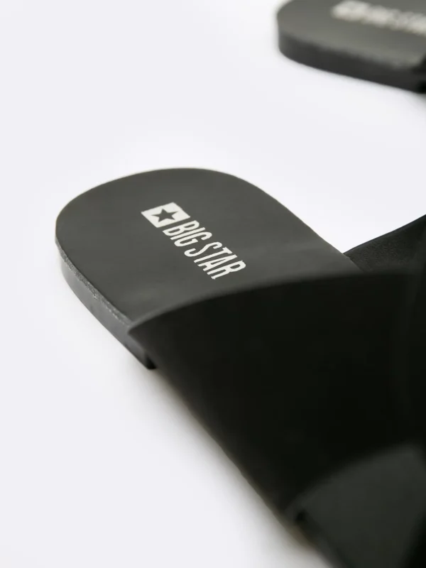 Klapki damskie czarne JJ274519 906