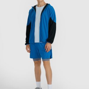 4F Bluza do biegania w terenie Primaloft Active męska - granatowa