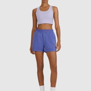 4F Biustonosz treningowy z niskim wsparciem - niebieski