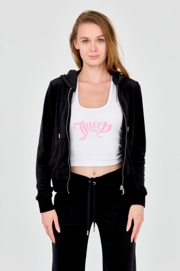 JUICY COUTURE Czarna damska bluza Robertson Hoodie