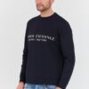 ARMANI EXCHANGE Granatowa męska bluza