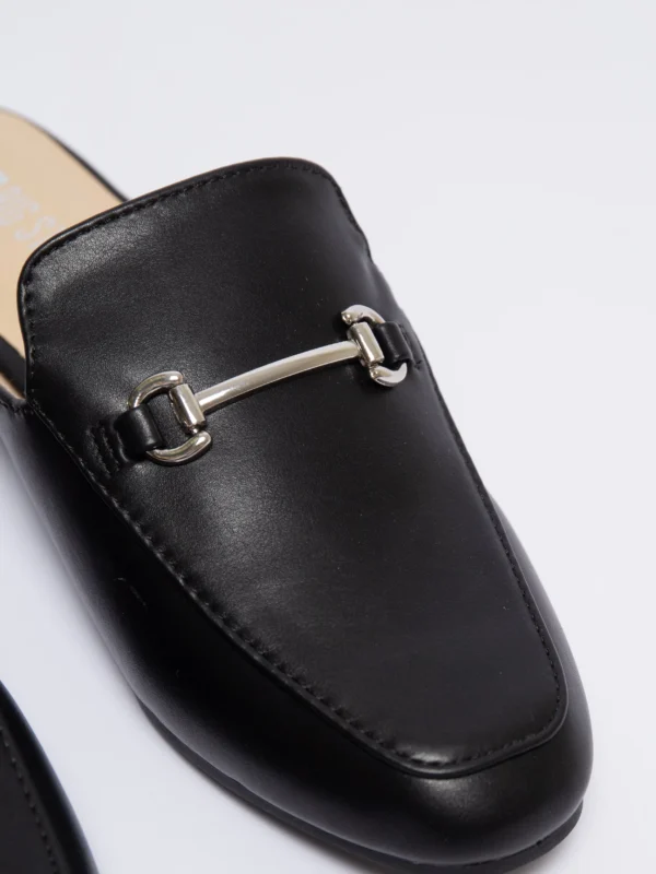 Klapki damskie eleganckie czarne NN274A076 906