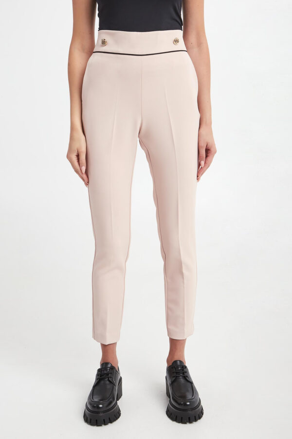 Spodnie damskie z krepy LIU JO