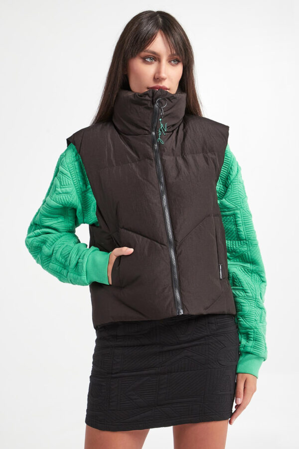 Kamizelka damska pikowana KARL LAGERFELD