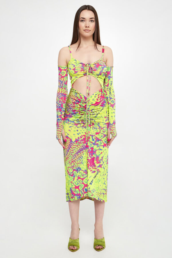 Sukienka midi VERSACE JEANS COUTURE