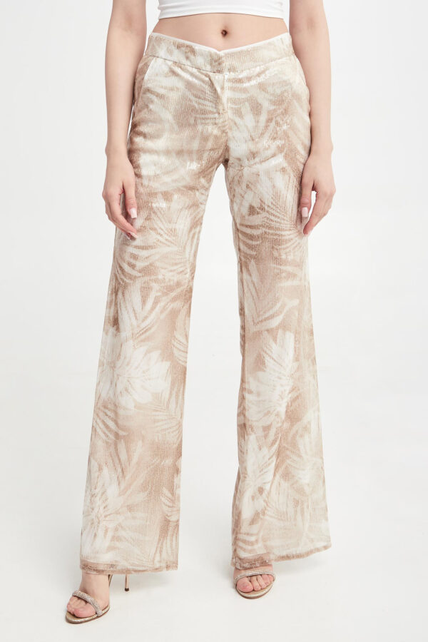 Spodnie damaskie cekinowe ERMANNO FIRENZE