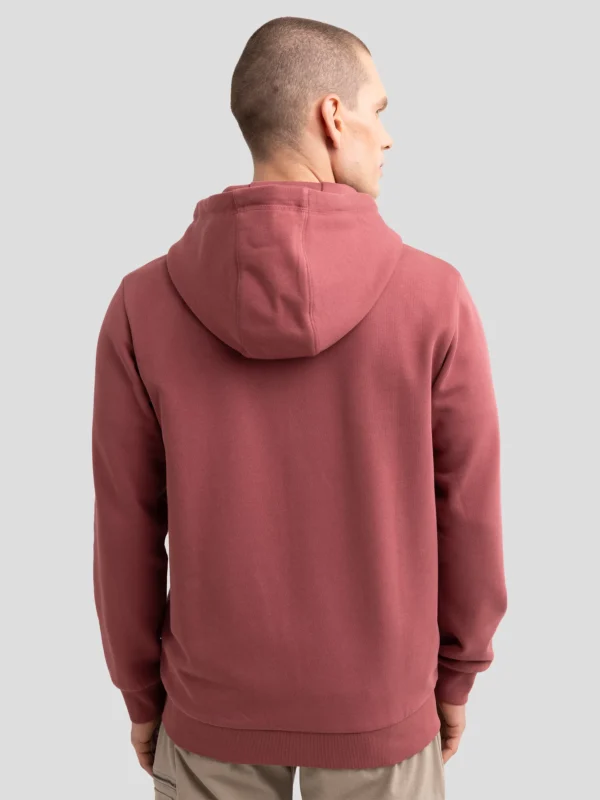 Bluza męska rozpinana z kapturem ciemnoróżowa Artish 602