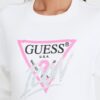 GUESS Biała damska bluza Cn Icon