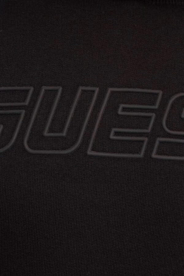 GUESS Czarna męska bluza z kapturem Aldwin