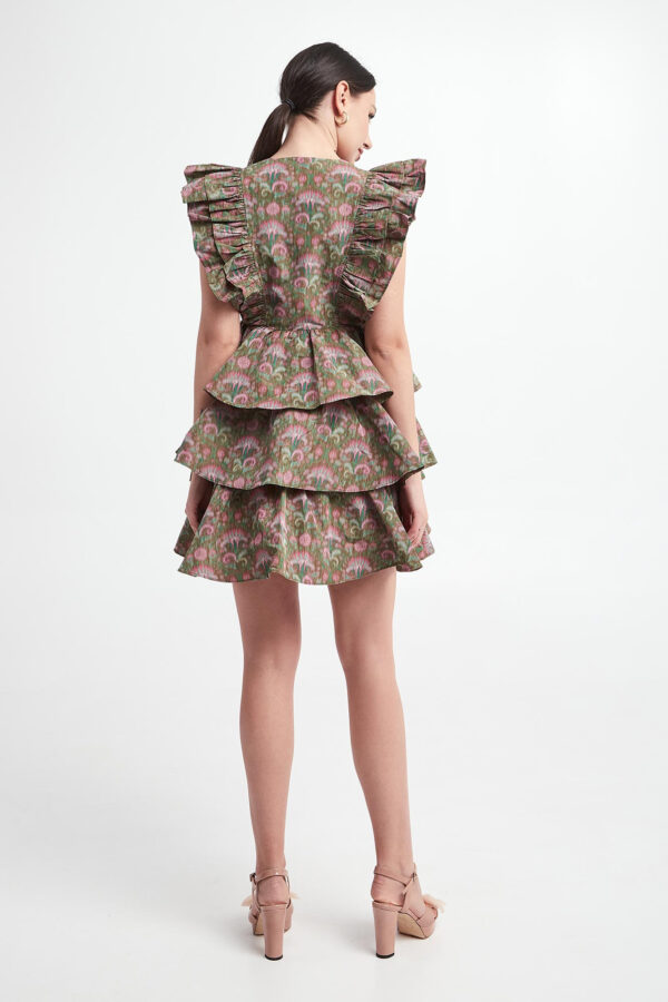 Sukienka z falbanami CUSTOMMADE