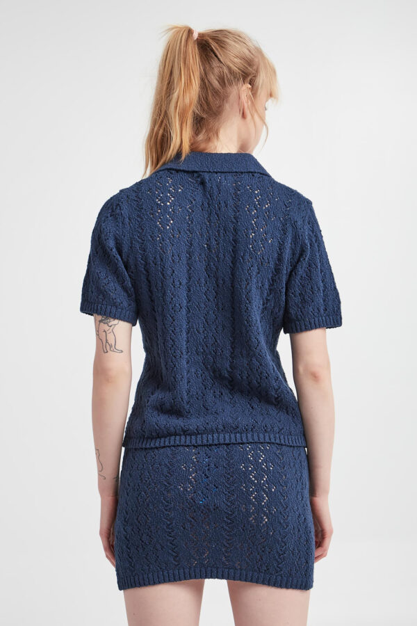 Sweter damski z krótkim rękawem Khloe SAMSØE SAMSØE