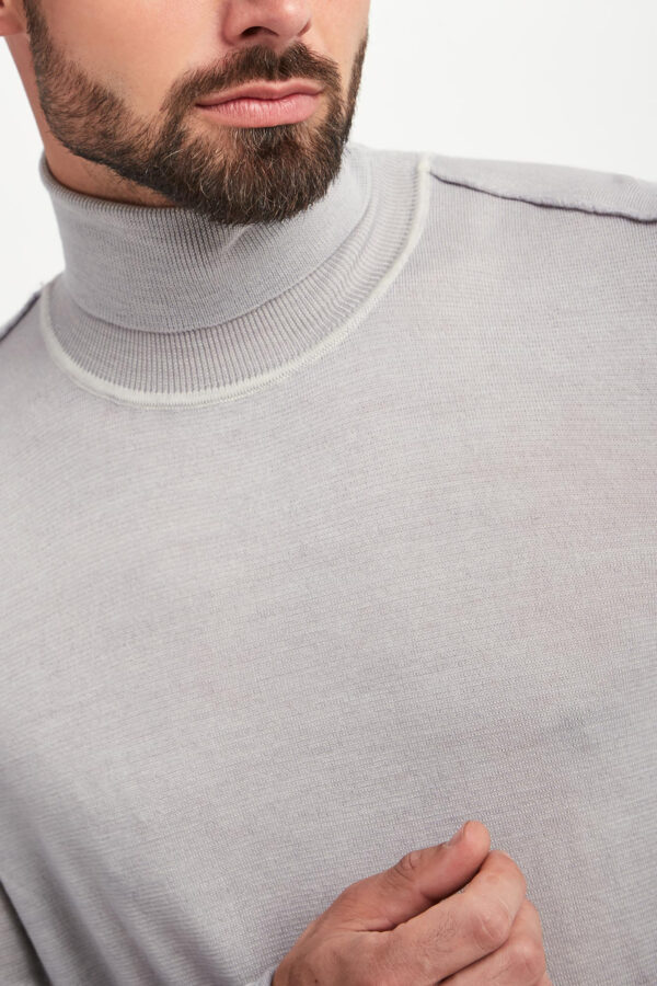 Sweter męski z golfem wełniany Lollor JOOP! JEAN