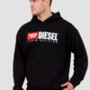 DIESEL Czarna męska bluza z kapturem S-BOXT-HOOD-DIV