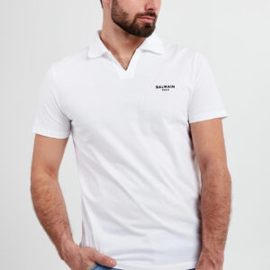 Polo męskie z logo BALMAIN