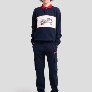 Bluza chłopięca polo granatowa Harmon 403