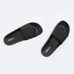 Klapki damskie plażowe czarne DD274A271 901