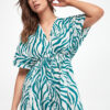 Sukienka we wzory Dorotea MAX MARA BEACHWEAR
