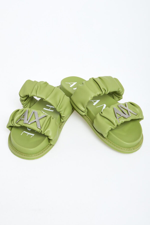 542f778092bec28a796ac631e1b8f8fbb5eccfe7 Klapki damskie ARMANI EXCHANGE