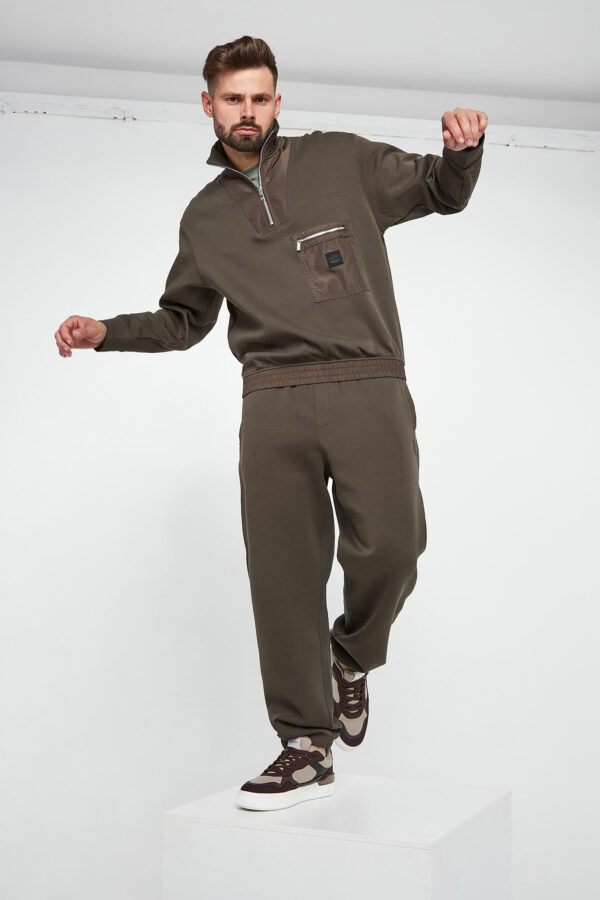 5968de6aefd8e0d57c5c1103f8557eb11761f31b Bluza męska ze stójką ARMANI EXCHANGE