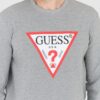 GUESS Szara męska bluza slim fit