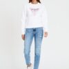 GUESS Biała damska bluza Cn Icon