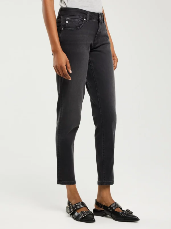 Jeansy damskie ciemnoszare Maggie 992