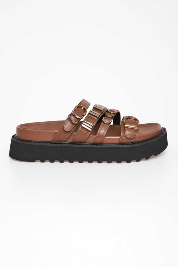 5d40701ae85fbe8bc645dda4c65ed331f2b3d3b1 Klapki damskie skórzane PINKO