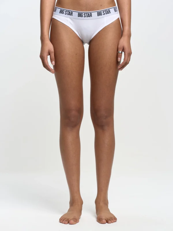 Figi damskie bawełniane białe Matyllda 101