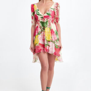 Sukienka jedwabna BLUGIRL BLUMARINE