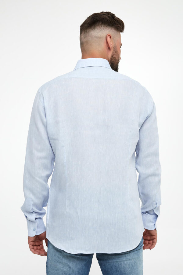 Koszula męska lniana KARL LAGERFELD