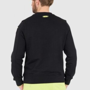 BLAUER Czarna męska bluza