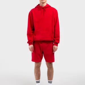 Bluza męska z kapturem czerwona Litsoner 603