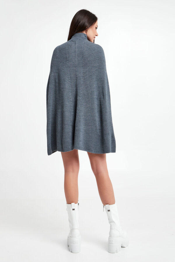 Ponczo wełniane KARL LAGERFELD