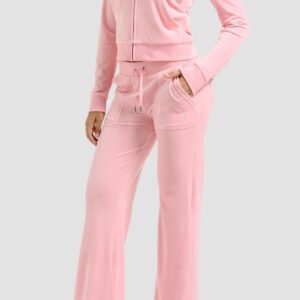 JUICY COUTURE Różowa damska bluza Robertson Hoodie