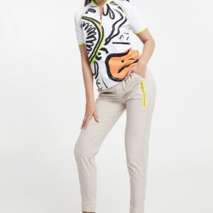 T-shirt damski ze stójką SPORTA