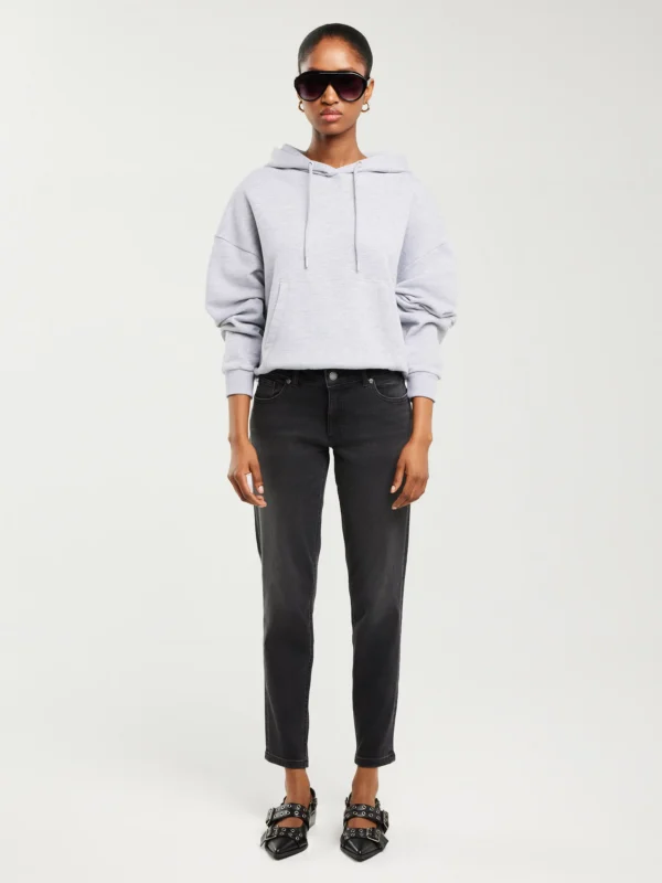 Jeansy damskie ciemnoszare Maggie 992